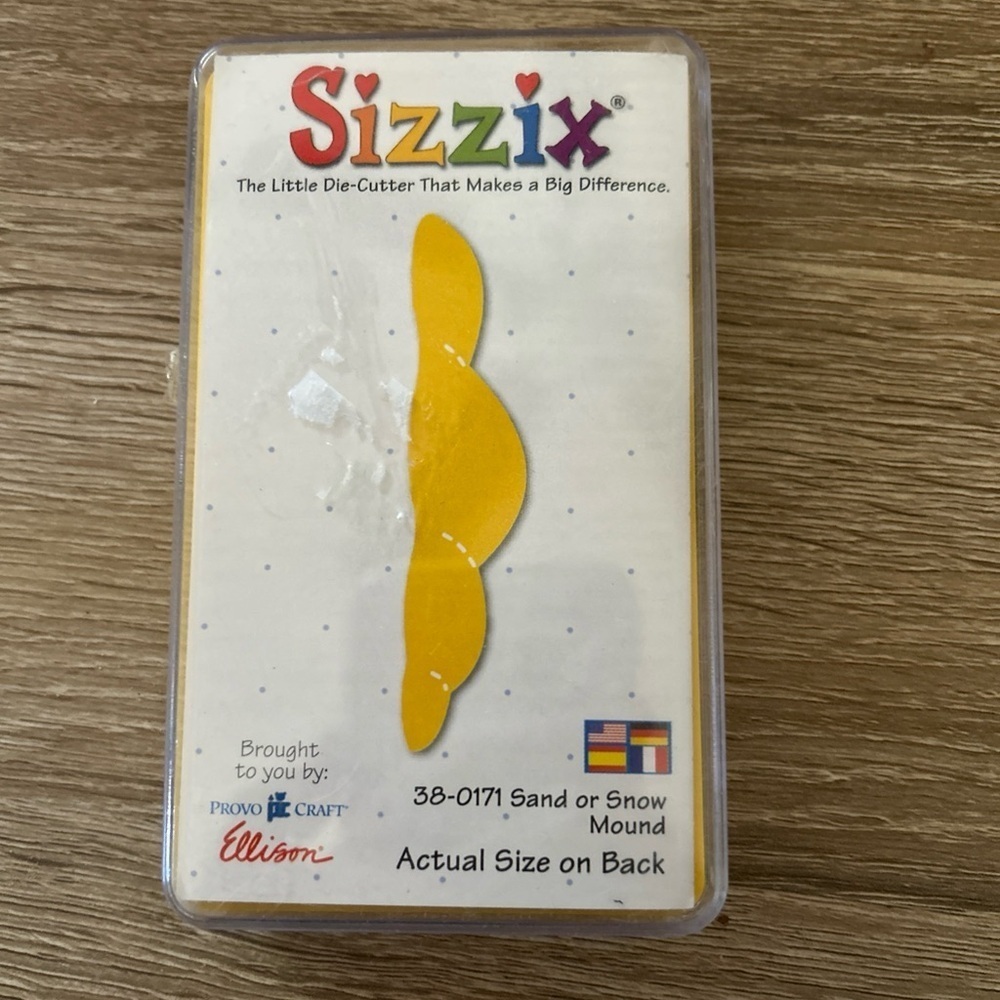 Sizzix by Provo Craft 38-0171 Sand or Snow Mound Die